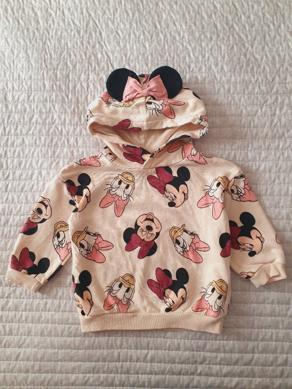 H&M x Disney Minnie Mouse & Daisy Duck Hoodie - Size 2T